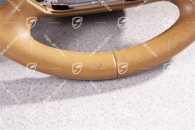 Steering Wheel, leather damaged