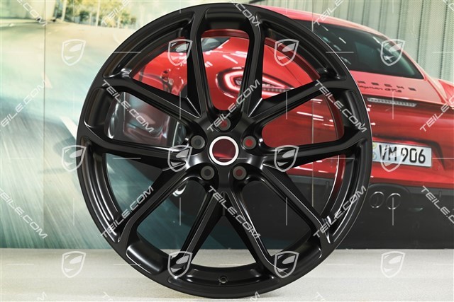 21" Felga "GT Design" 10J x 21 ET19, czarny satynowy półmat
