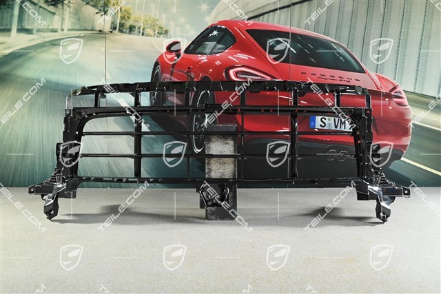 Front bumper Grille centre / middle, Sport Design, Glossy black