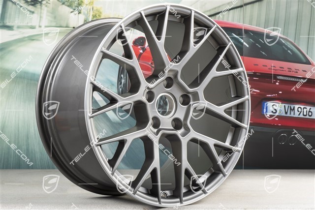 21" Felga RS Spyder, 11,5J x 21 ET79, platynowy satynowy półmat