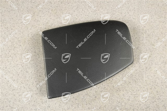 Centre console side trim, leatherette, Black, L