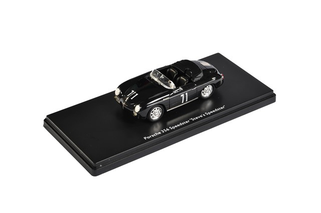 Porsche 356 Speedster #71 Steve's Speedster / Mc Queen, czarny, Schuco, skala 1:43