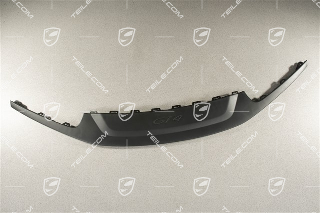 GT4, Front bumper spoiler, Satin black