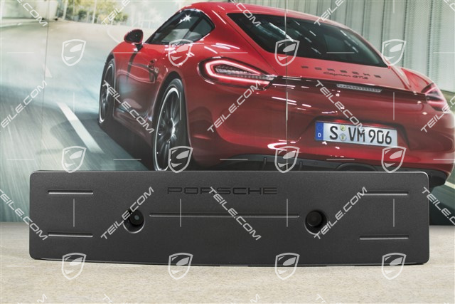 Front bumper number / Licence plate support, Spyder
