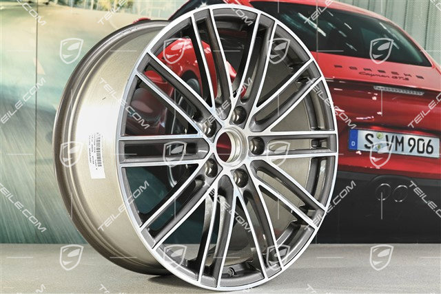 20" Felge 911 Turbo IV, 8,5J x 20 ET49, Titan