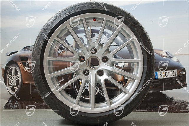 19" Komplet kół letnich SportDesign, felgi 8J x 19 ET57 + 11J x 19 ET 51 + opony 235/35 ZR 19 + 305/30 ZR 19