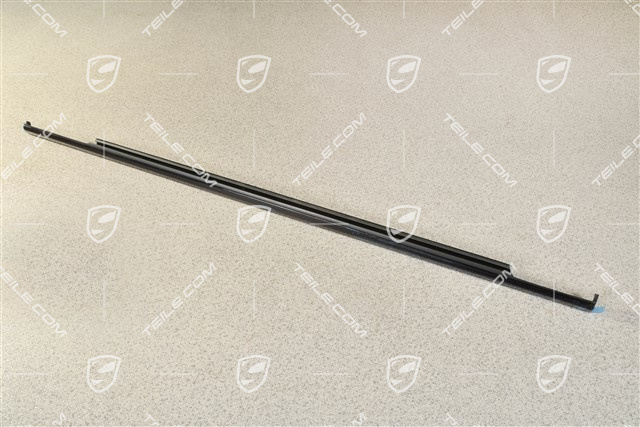 Moulding, Aluminium-package, black, rear, lower, R