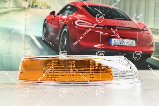 Lichtscheibe für Blinkleuchte, Rand Aluminium, JP Group / Danks, R