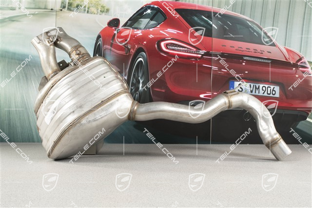 Rear muffler 3.0L, L