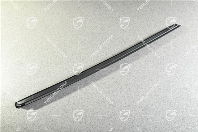 Rear door moulding, High Gloss Black, L