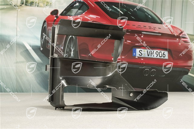 3,0L, Air duct, front, lateral, R