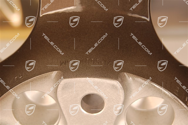 21-inch wheel set Turbo II, wheel rims 10J x 21 ET50