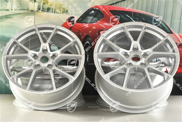 20-inch Cayenne S wheel rim set, 10,5J x 20 ET64 + 9J x 20 ET50