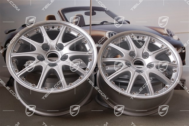 18" Felgensatz GT3 Sport Design, 7,5J x 18 ET50 + 10J x 18 ET65 18" Felgensatz GT3 Sport Design, 7,5J x 18 ET50 + 10J x 18 ET65