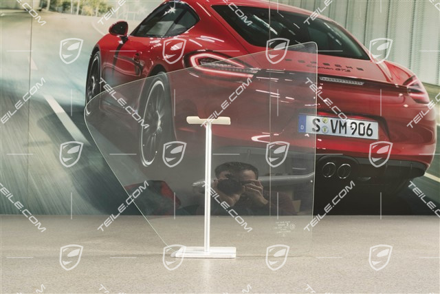 Side window, Clear, rear, L