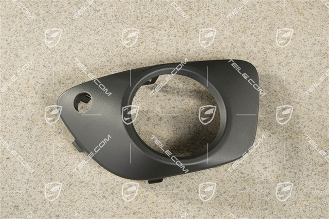 Cover, fog headlamp, Black Mat, PDC, R