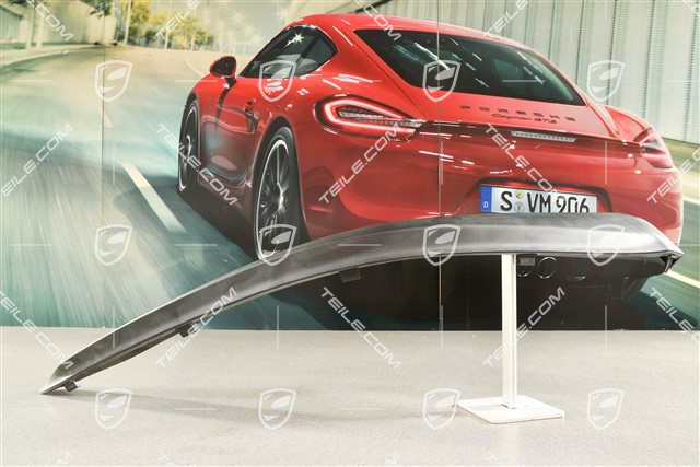 Front bumper spoiler / lower part trim, Satin Black, R