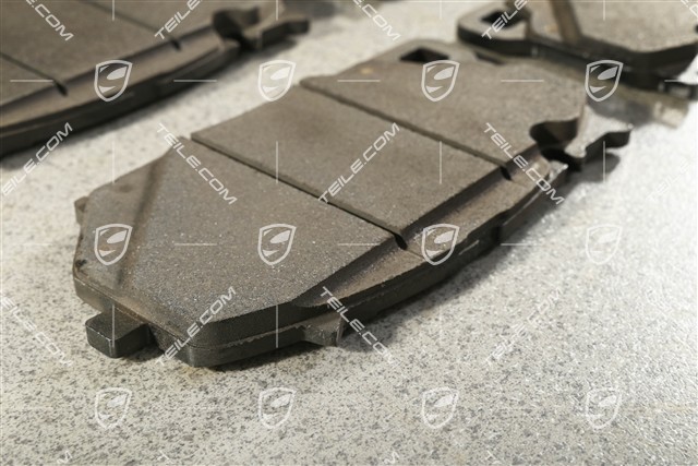 Brake pads, front axle for PCCB