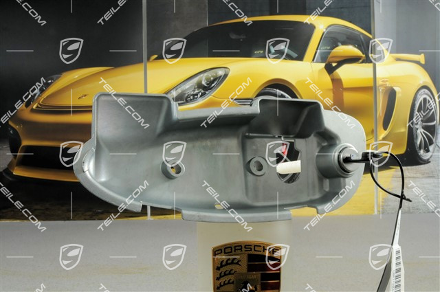 Halter mit Schliesszylinder, LL/L Halter mit Schliesszylinder, LL/L