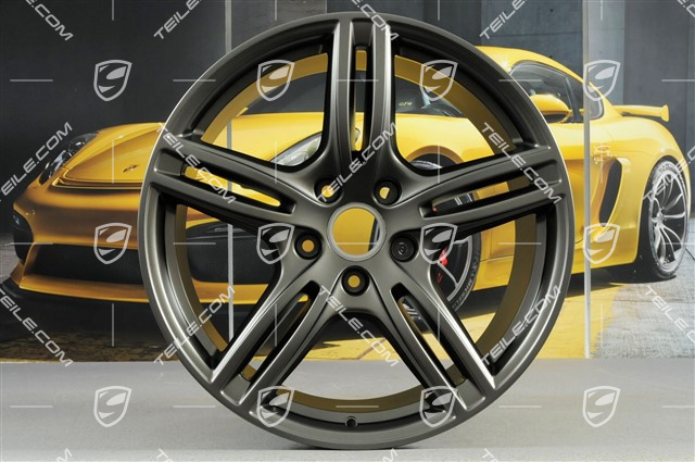 20-inch wheel rim Panamera Turbo, 11,5J x 20 ET68, Platinum Satin-matt