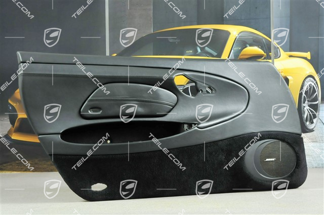 Türverkleidung mit Airbagblende, Klangpaket Bose, Leder, Schwarz, L Türverkleidung mit Airbagblende, Klangpaket Bose, Leder, Schwarz, L