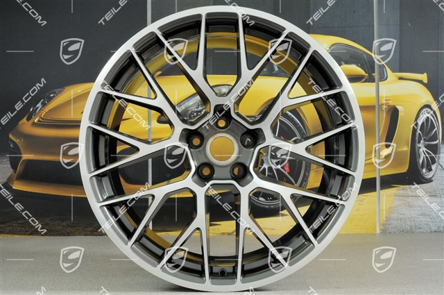 20-inch RS-Spyder Design wheel set, titanium, 9J x 20 ET 26 + 10J x 20 ET19