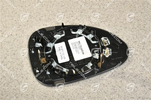 Szkło lusterka zewnętrznego, Spyder, płaskie, L