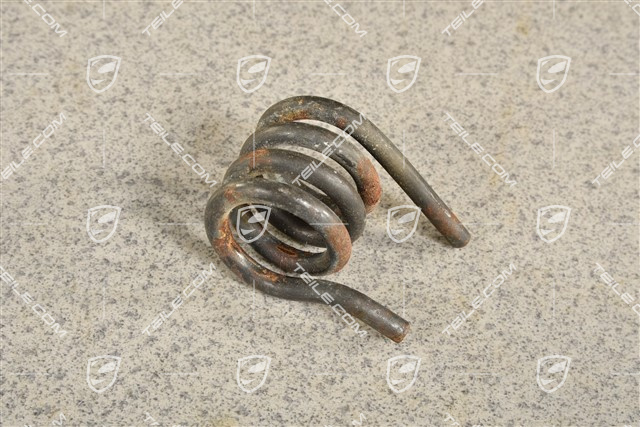 Clutch pedal power spring