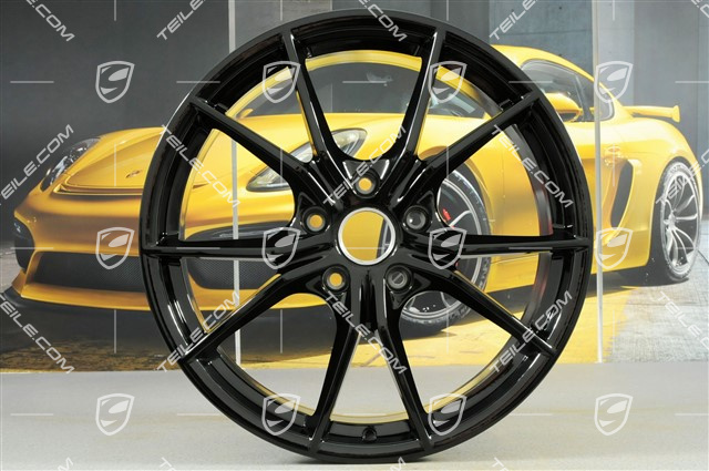 20" Felga Carrera S IV, 8J x 20 ET57, czarny połysk