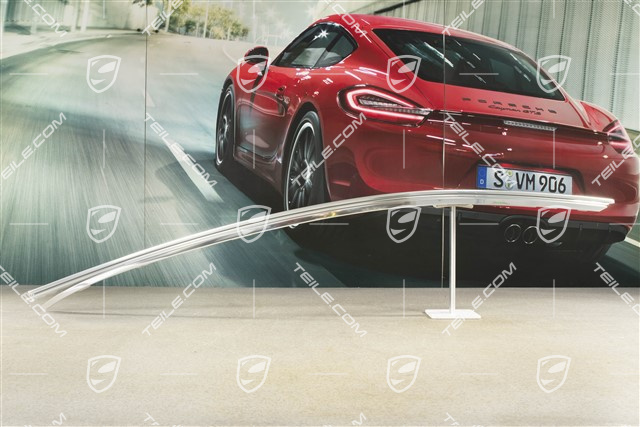 Trim strip, front roof frame, aluminium, R