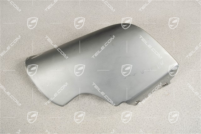Rear bumper apron, L