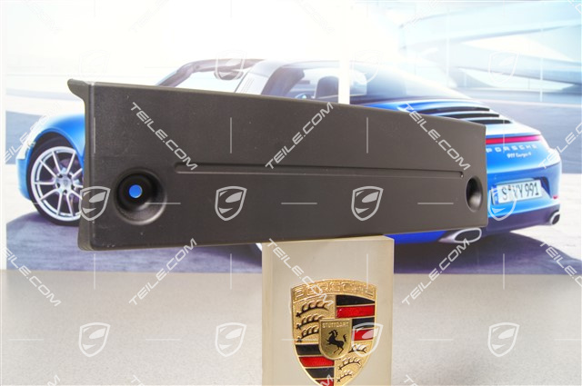 Front bumper licence plate support / holder