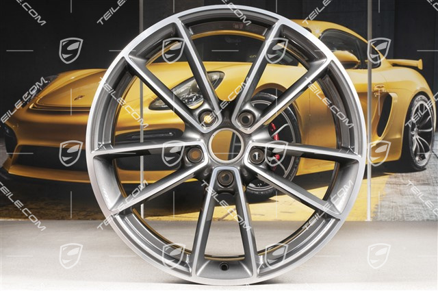 20" Felga Carrera Classic, 8,5J x 20 ET53, Titan