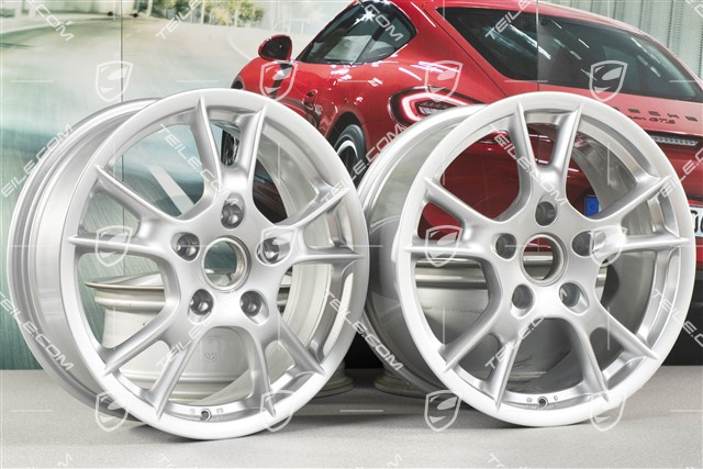 17-inch wheel set Boxster II, 6,5J x 17 ET55 + 8J x 17 ET40