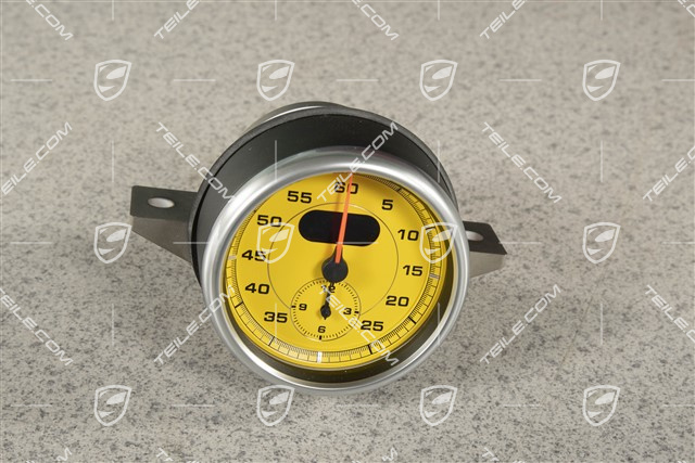Stopwatch Sport Chrono, Racing Yellow