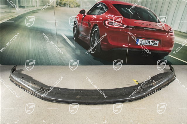 Spoiler complete Turbo S, black