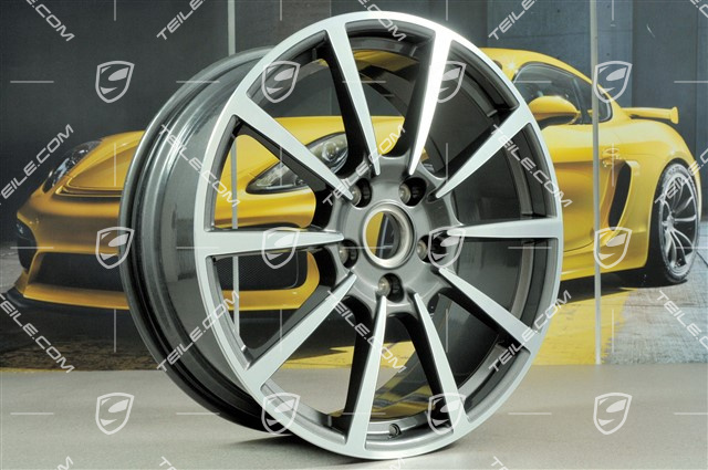 20" Felga Carrera Classic (II), 8,5J x 20 ET49, Titanium