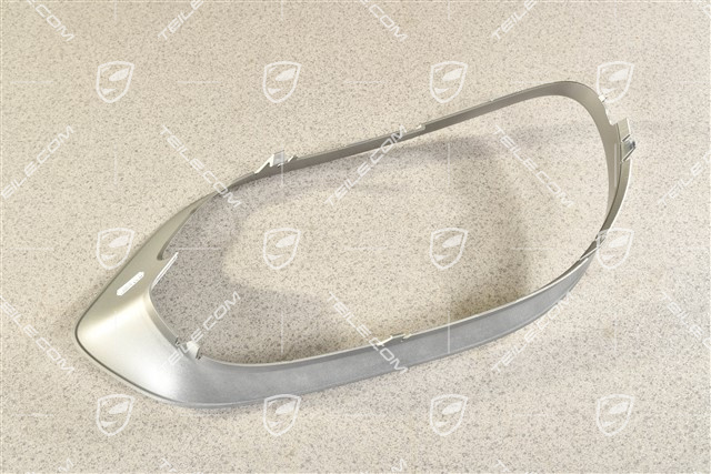 Grille frame, front bumper Spyder, R
