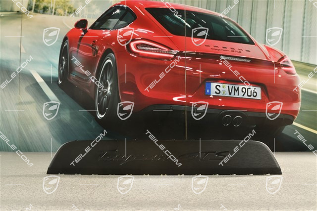 Blende, Einstiegleiste, Vorne, Aluminium Schwarz "Taycan GTS", L=R
