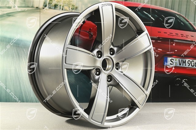 20" Felge Carrera Sport, 10,5J x 20 ET47, Platinum Seidenmatt