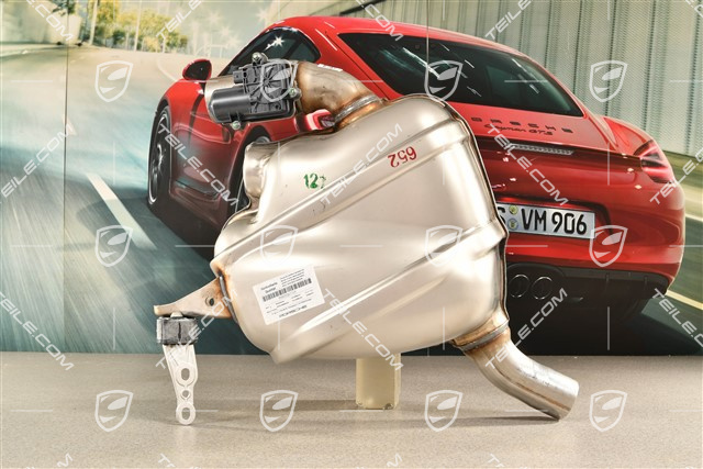 Rear muffler 2,0L, L