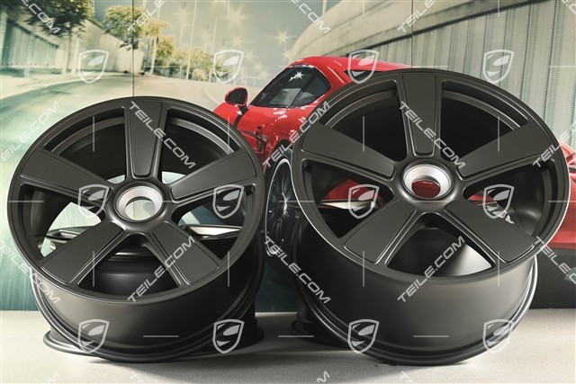 20+21" Felgi Sport Classic, komplet, 9,5J x 20 ET44 + 12J x 21 ET63, Turbonite