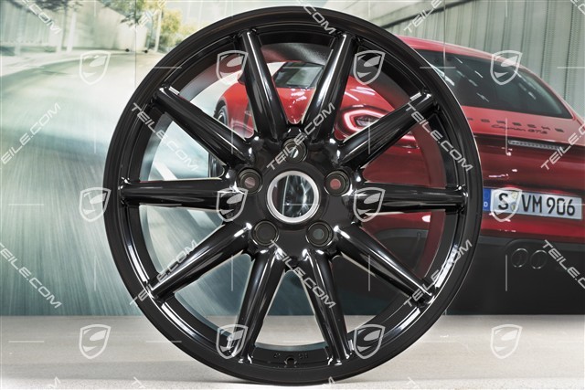19" Felga "Carrera Sport", 11,5J x 19 ET67, czarny wysoki połysk
