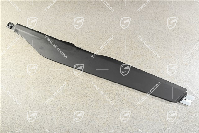 Trim for centre console, black, right