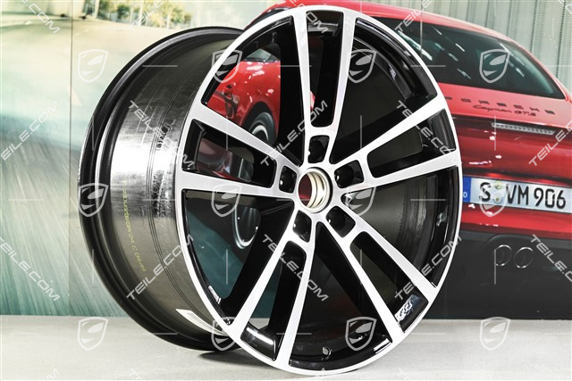 22" Sport Design Felge, 11,5J x 22 ET52, schwarz hochglanz