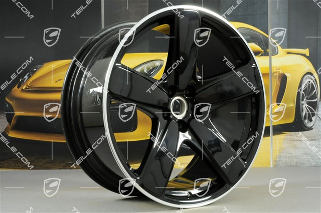21" komplet felg Sport Classic, 9J x 21 ET26 + 10J x 21 ET19, czarne