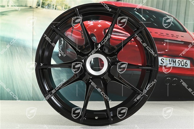19-inch GT3 RS 4.0, GT2 RS wheel, central locking, 9J x 19 ET47, black