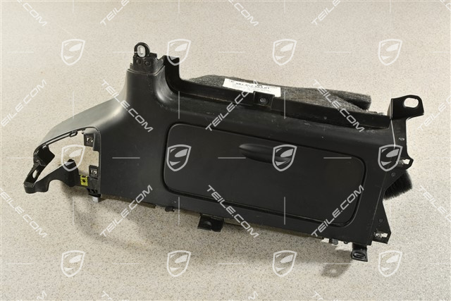 Ablagefach / Handschuhfach / Handschuhkasten, hinten, schwarz, L