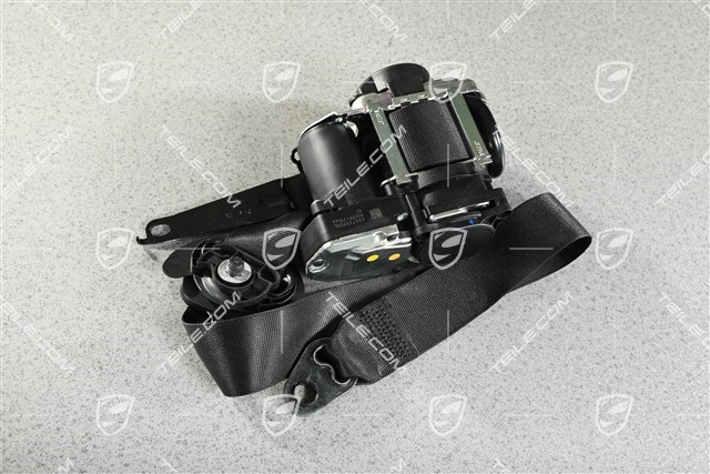 Seat belt, front, ACC+ADC, Black, R