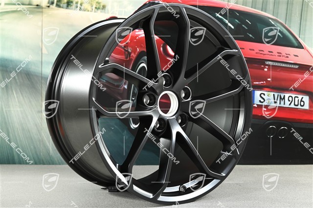 20" Felga SPYDER, 10,5J x 20 ET47, czarny satynowy półmat